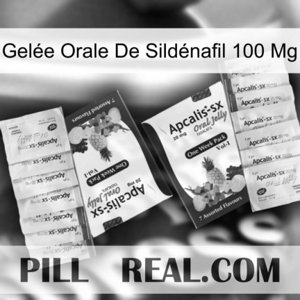 Gelée Orale De Sildénafil 100 Mg 12